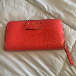 Kate spade zipper wallet